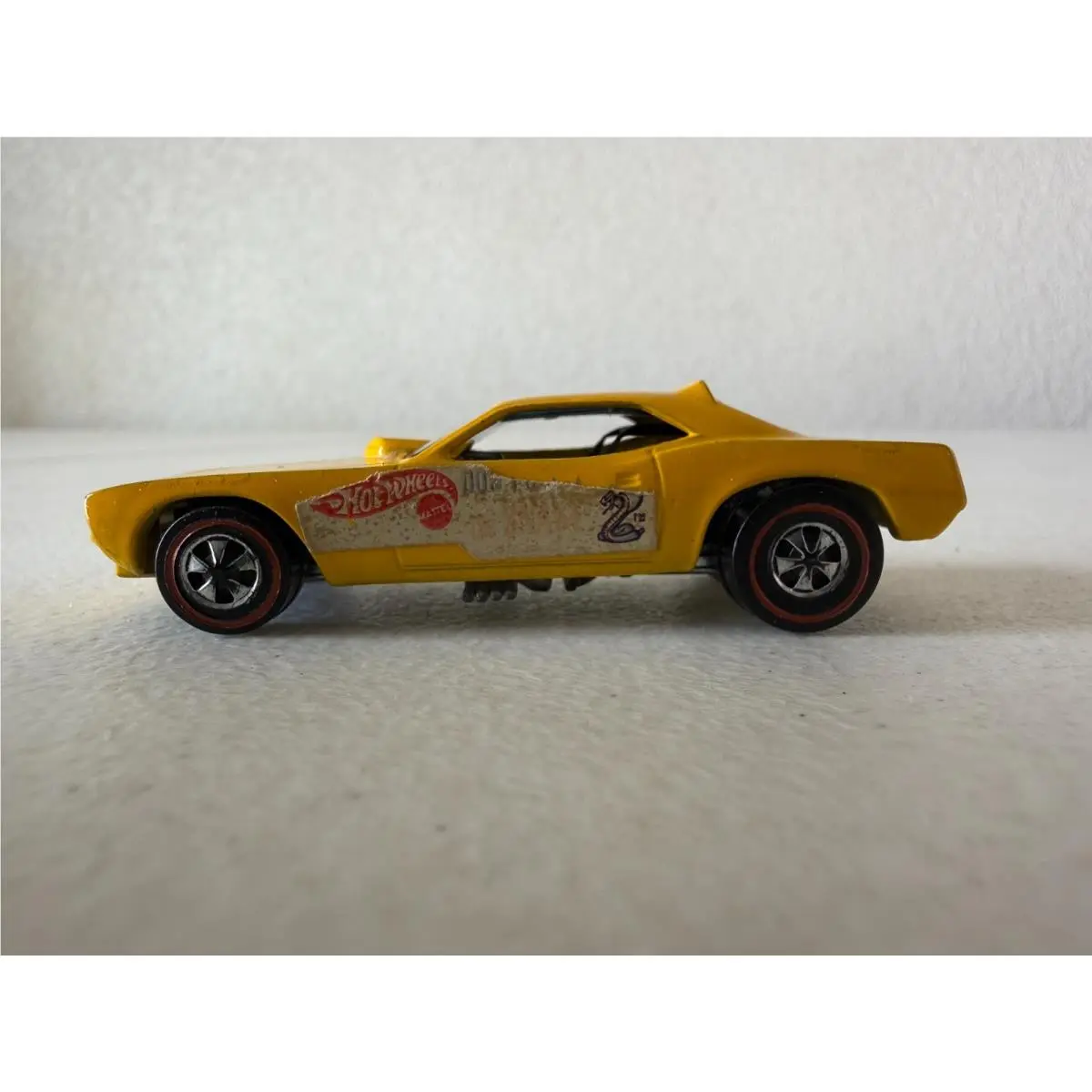 1969 Hot Wheels Redline The Snake Plymouth Barracuda Funny Car CJ9