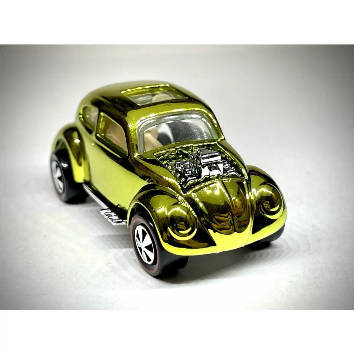 Hot Wheels Custom Volkswagen Beetle Bug Custom Made VW Spectraflame Redline