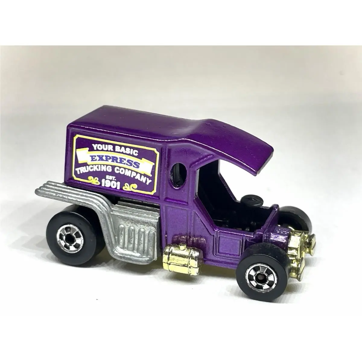 Custom Made Hot Wheels T Totaller Spectraflame Purple Redline Diecast Car