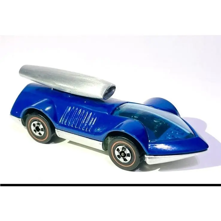 Restored Mint Vintage Rocket-bye-baby Blue Hot Wheels Hong Kong