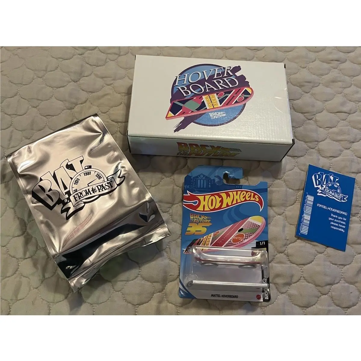 Mattel Hot Wheels Back To The Future 35th Anniversary Hoverboard Excl