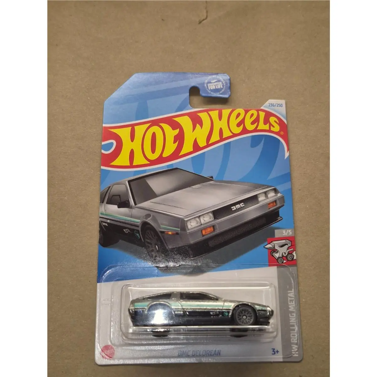 Hot Wheels Dmc Delorean Rth Regular Treasure Hunt 2024