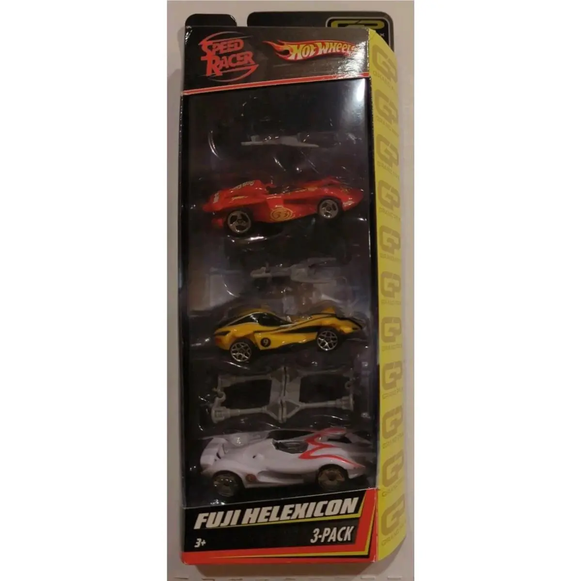 Hot Wheels Speed Racer Fuji Helexicon 3-Pack Grand Prix Target Exclu