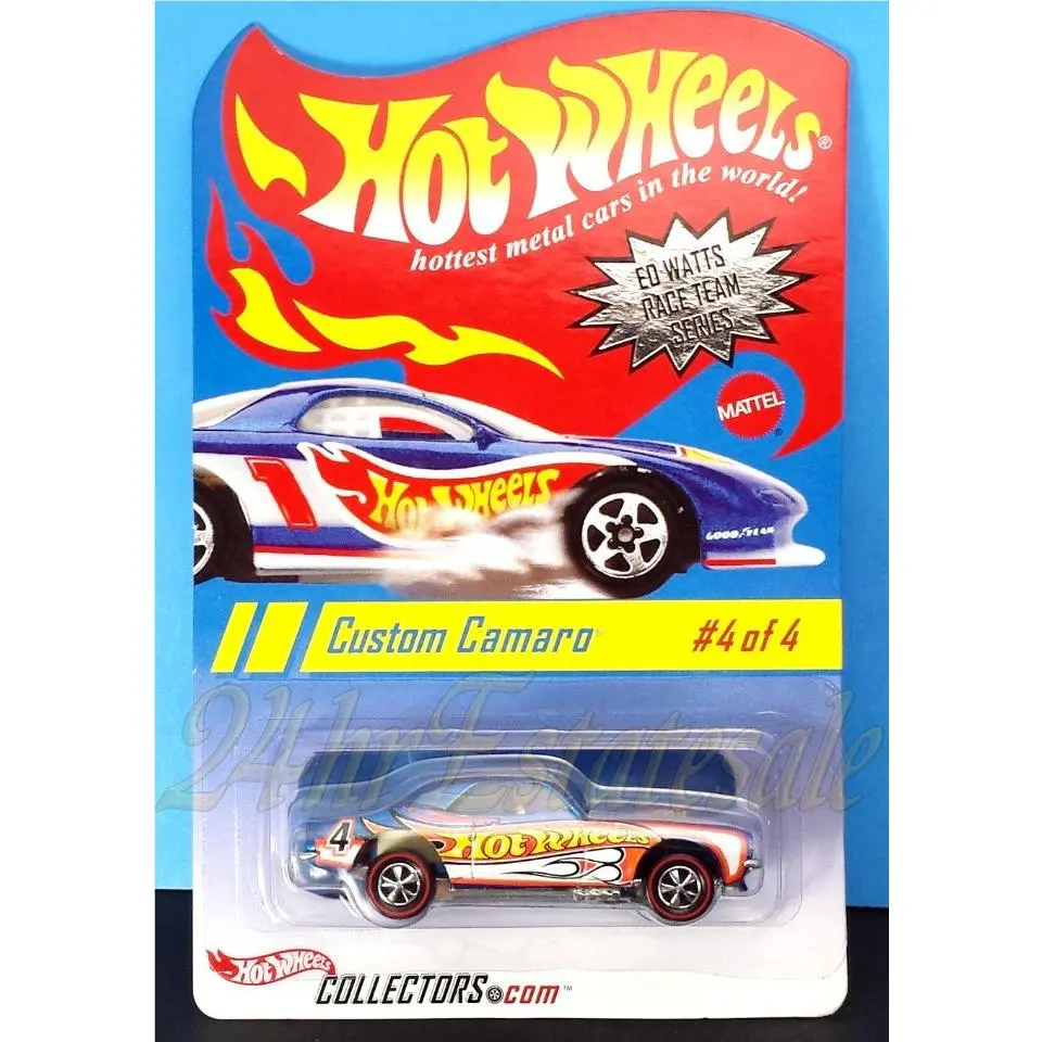Hot Wheels ED Watts Race Team Series Camaro Complete 4 Car Set 1 of only2500 IT