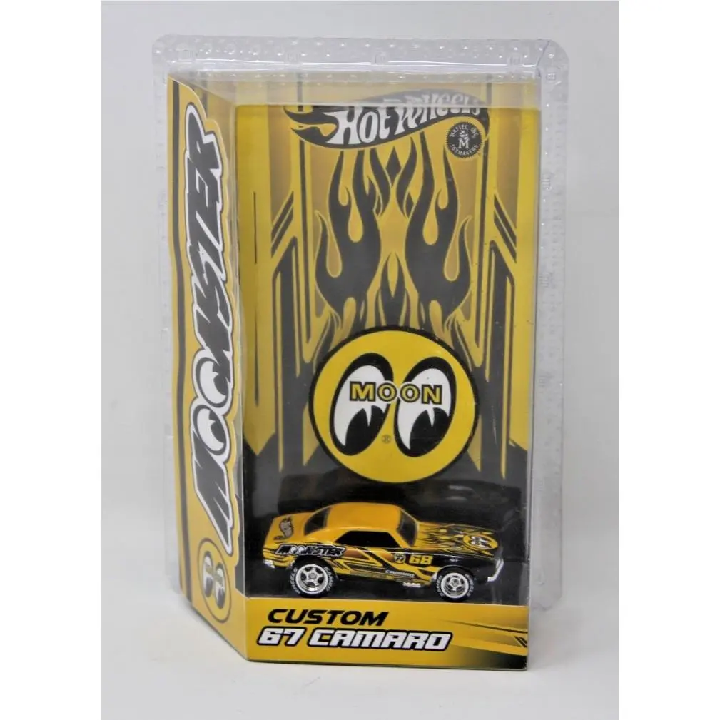 Hot Wheels Custom ‘67 Chevy Camaro Boxman Rare 4 of 10 Mooneyes Moonster Moon