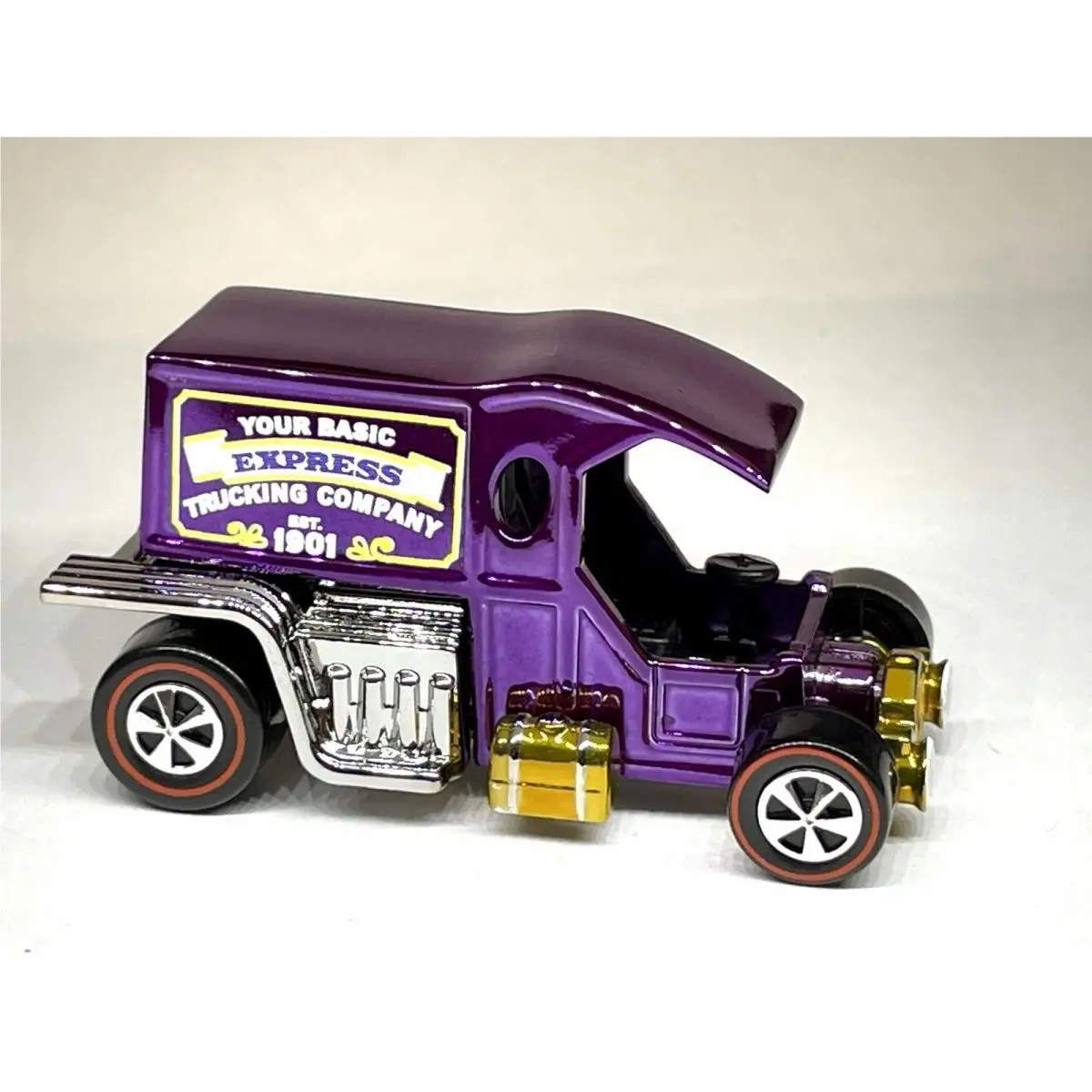So Cool Custom Made Hot Wheels T Totaller Spectraflame Purple Redline