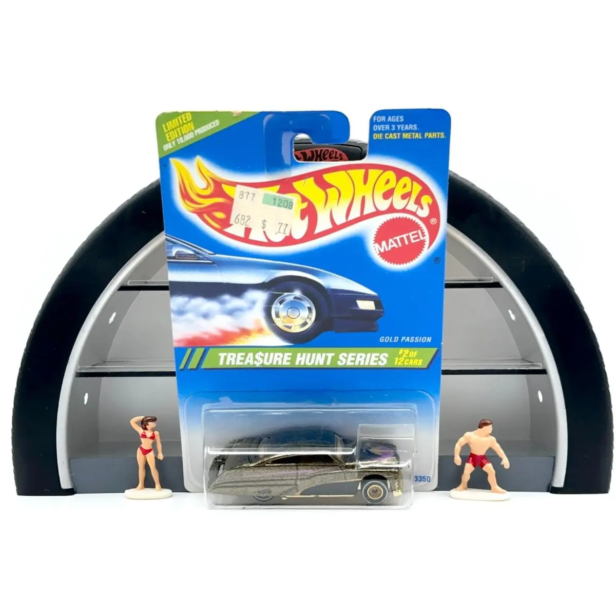 Hot Wheels 1995 Treasure Hunt Series Gold Passion Nice W/protector