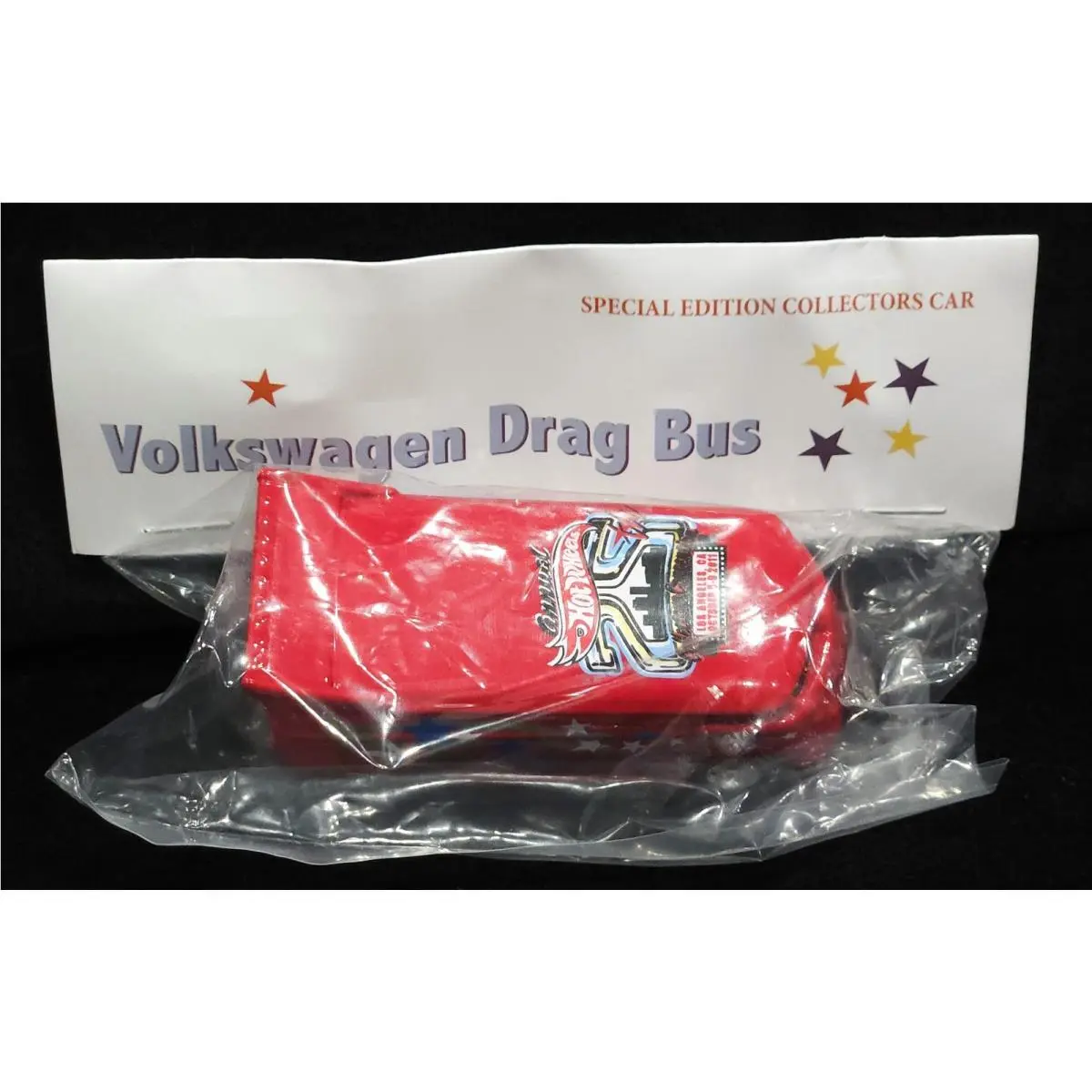 Hot Wheels VW Volkswagen Drag Bus 25th 2011 Collectors Convention Car Red 55/100