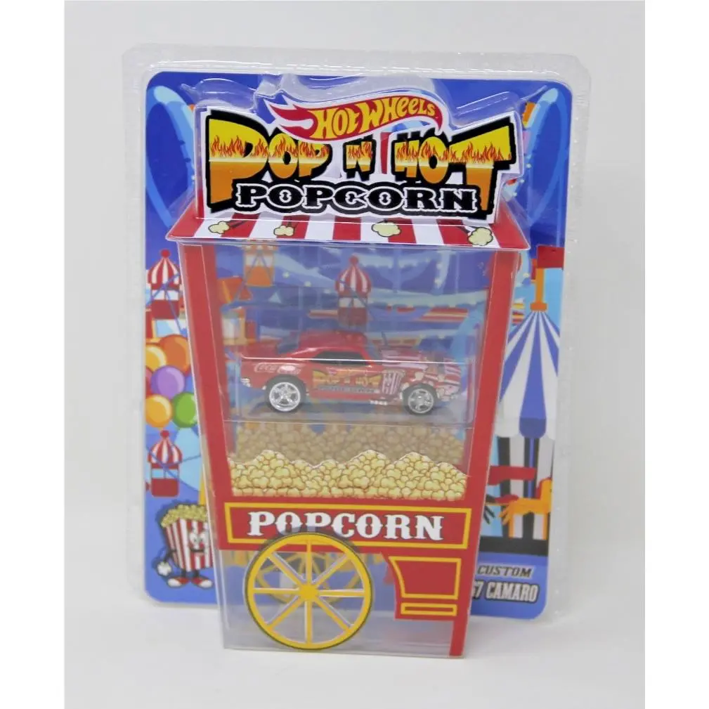 Hot Wheels Boxman Custom ‘67 Chevy Camaro Rare 5 Of 10 Popcorn Coca Cola
