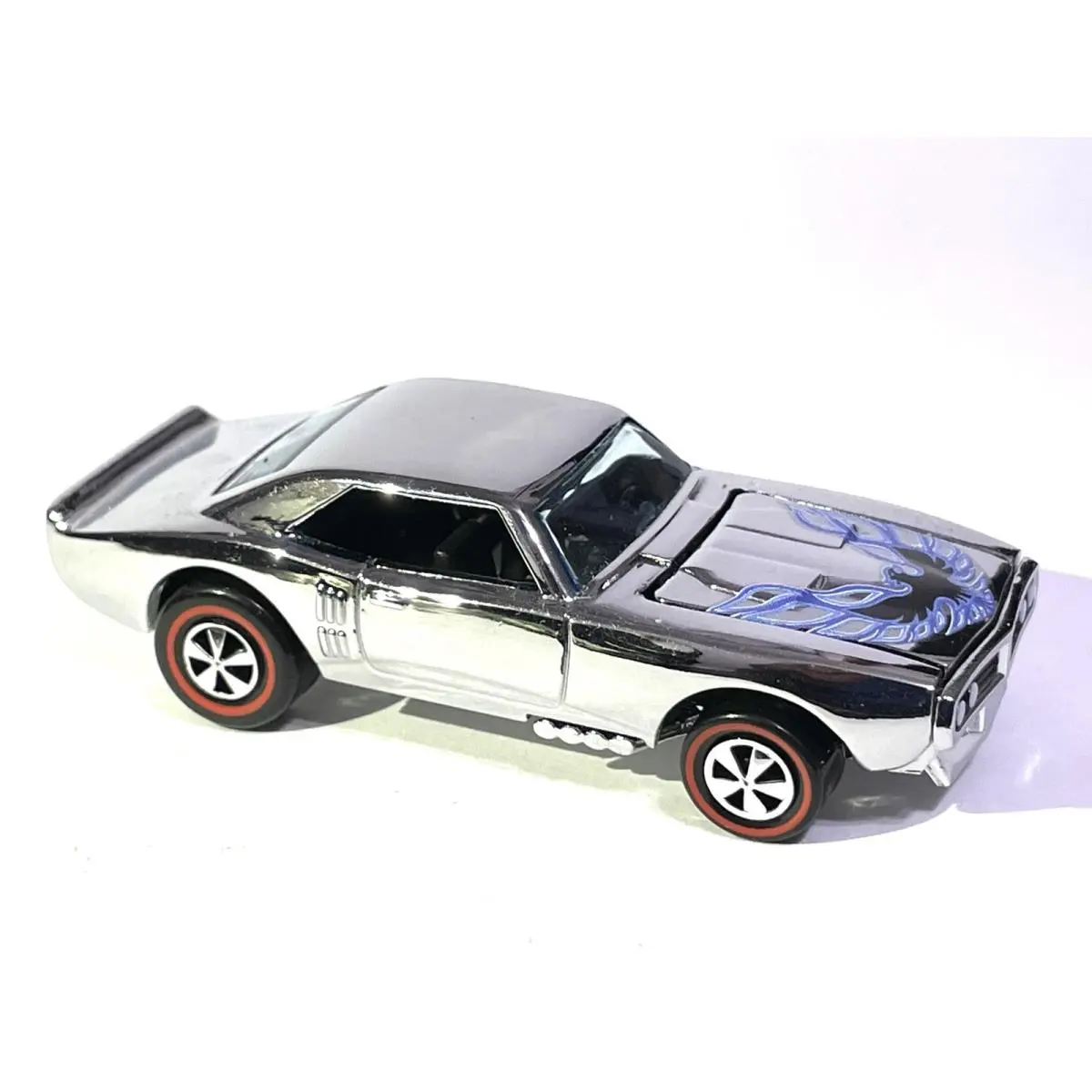 Hot Wheels Redline Custom Made Chrome Pontiac Firebird - Mint