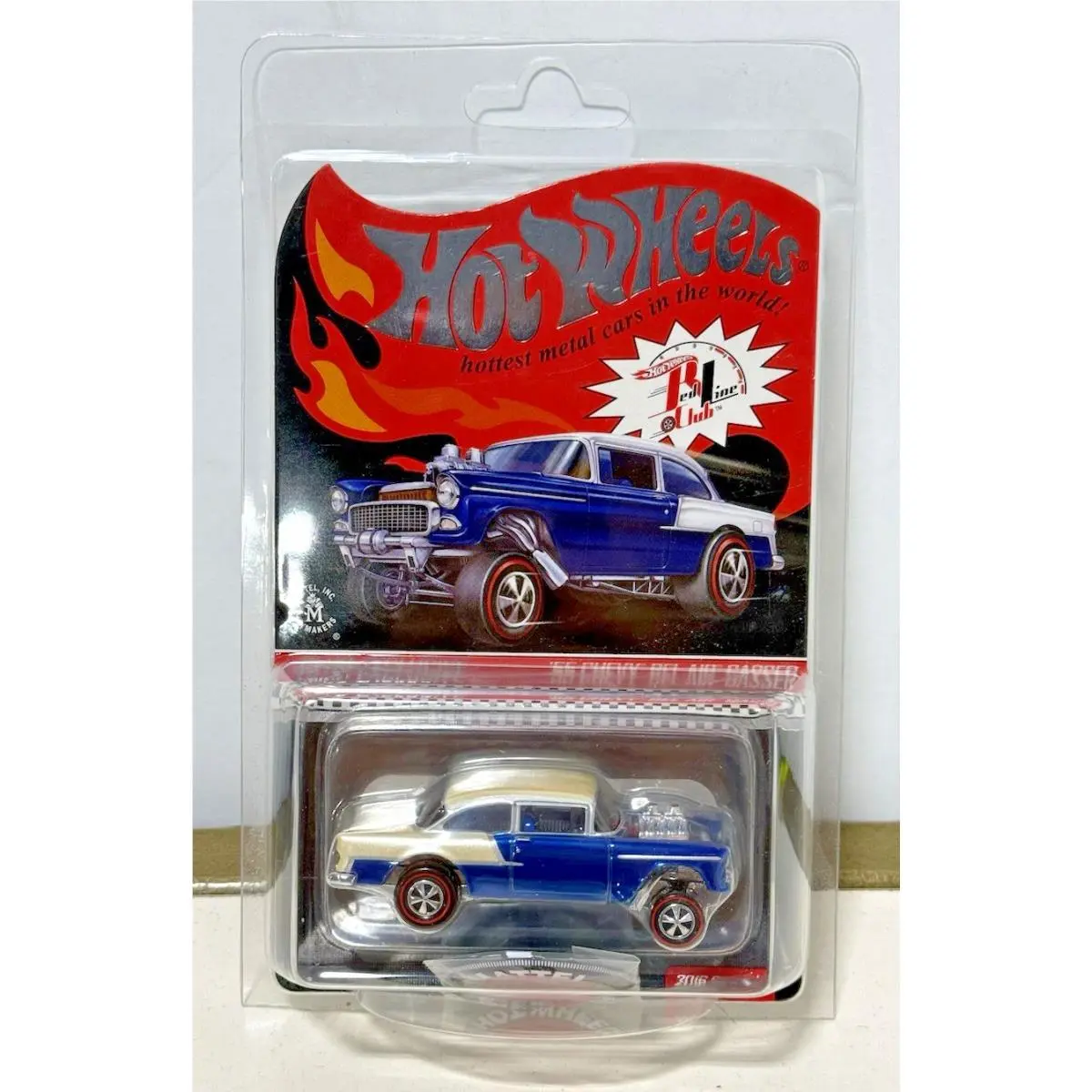 Mattel Hot Wheels Red Line Club Exclusive `55 Chevy Bel Air Gasser