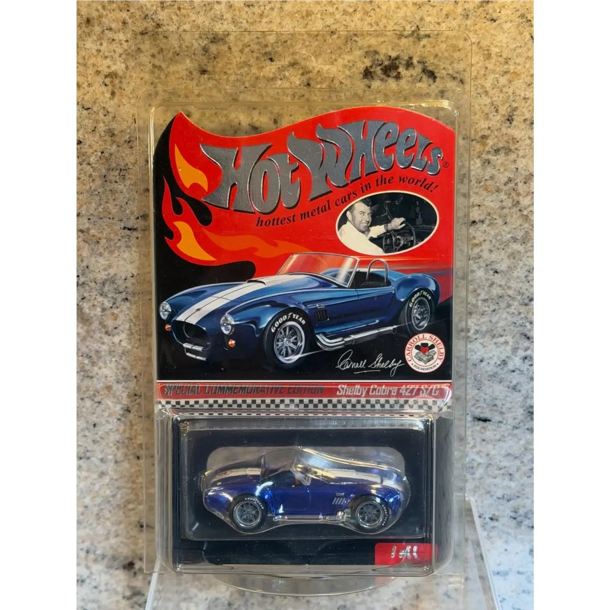 2013 Hot Wheels Rlc Commemorative Edition Carroll Shelby Cobra 427 S/c