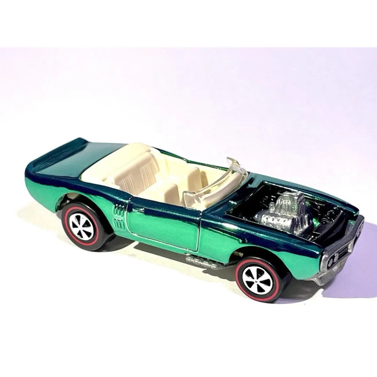 Hot Wheels Custom Made Light MY Firebird Redline Spectraflame Green