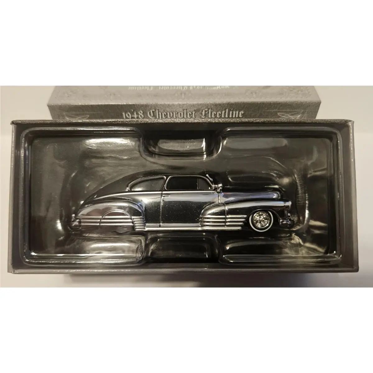 2026 Hot Wheels 1948 Chevrolet Fleetline Rlc Chrome Chase 0475/5000 IN Hand