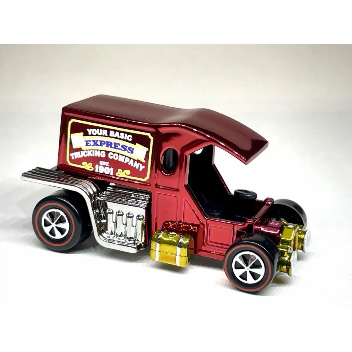 Custom Made Hot Wheels T -totaller Spectraflame Red Redline