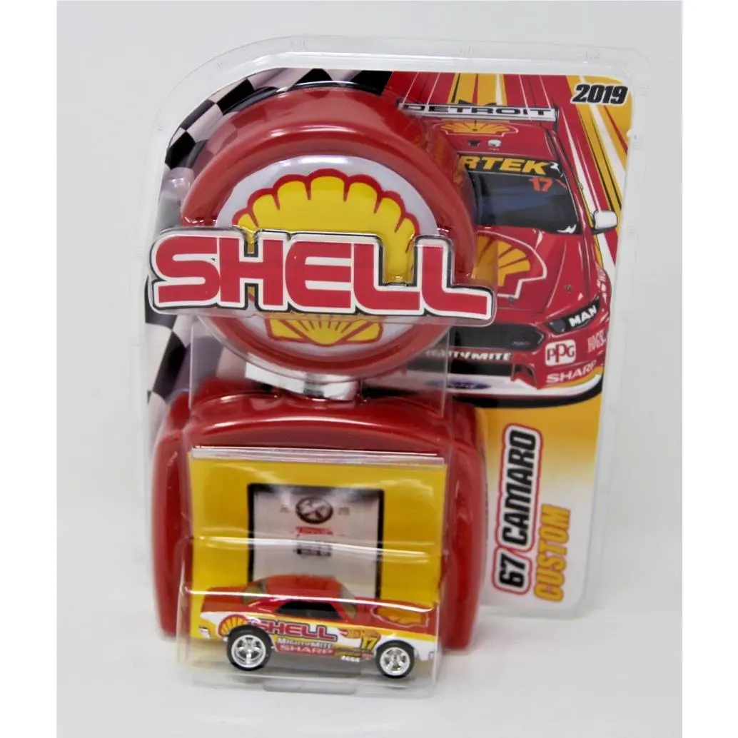 Hot Wheels Boxman Custom ‘67 Chevy Camaro 2/10 Real Riders Shell Gas RR Rare