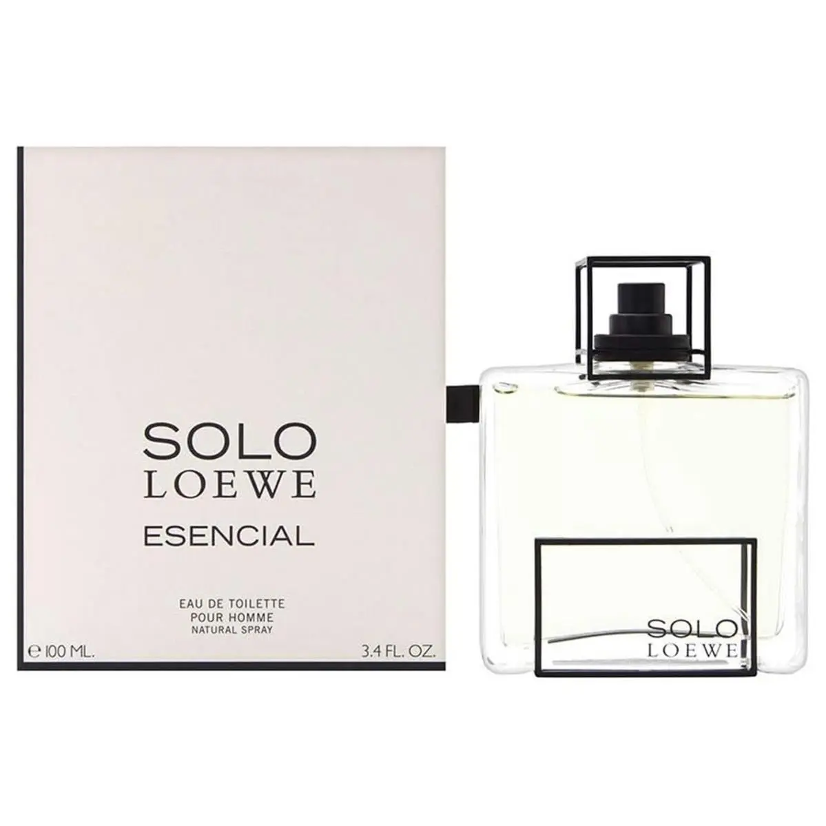 Solo Esencial Loewe 3.4 oz / 100 ml Eau De Toilette Edt Men Cologne Spray