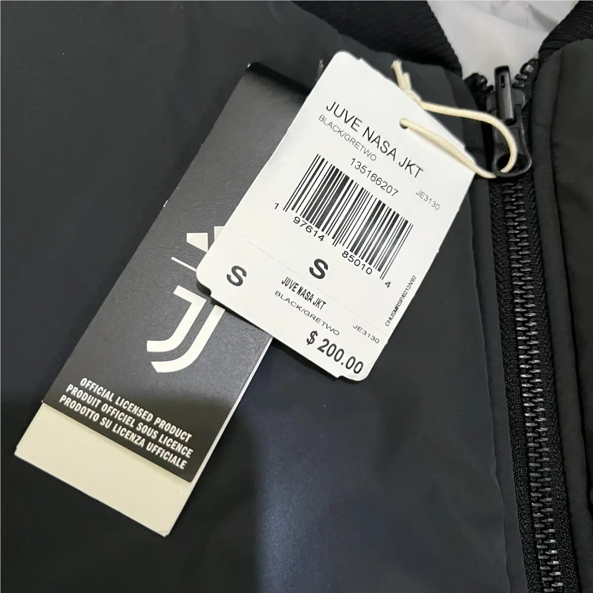 Adidas clothing - Adidas Juventus - Juventus - Black (UPC: 0197614850104) 3