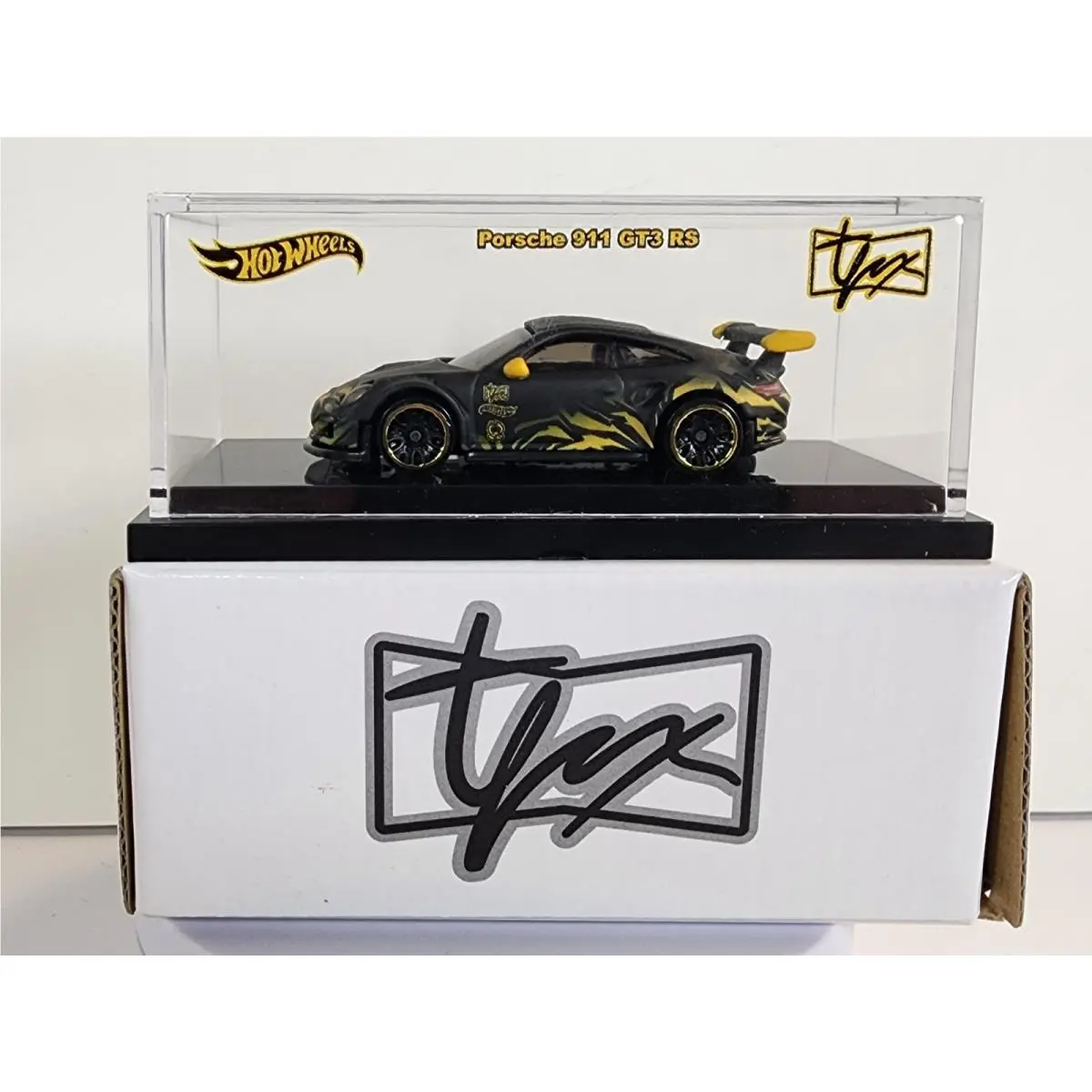 Hot Wheels 2019 Tanner Fox Porsche 911 GT3 RS - Tfox Collaboration / A35