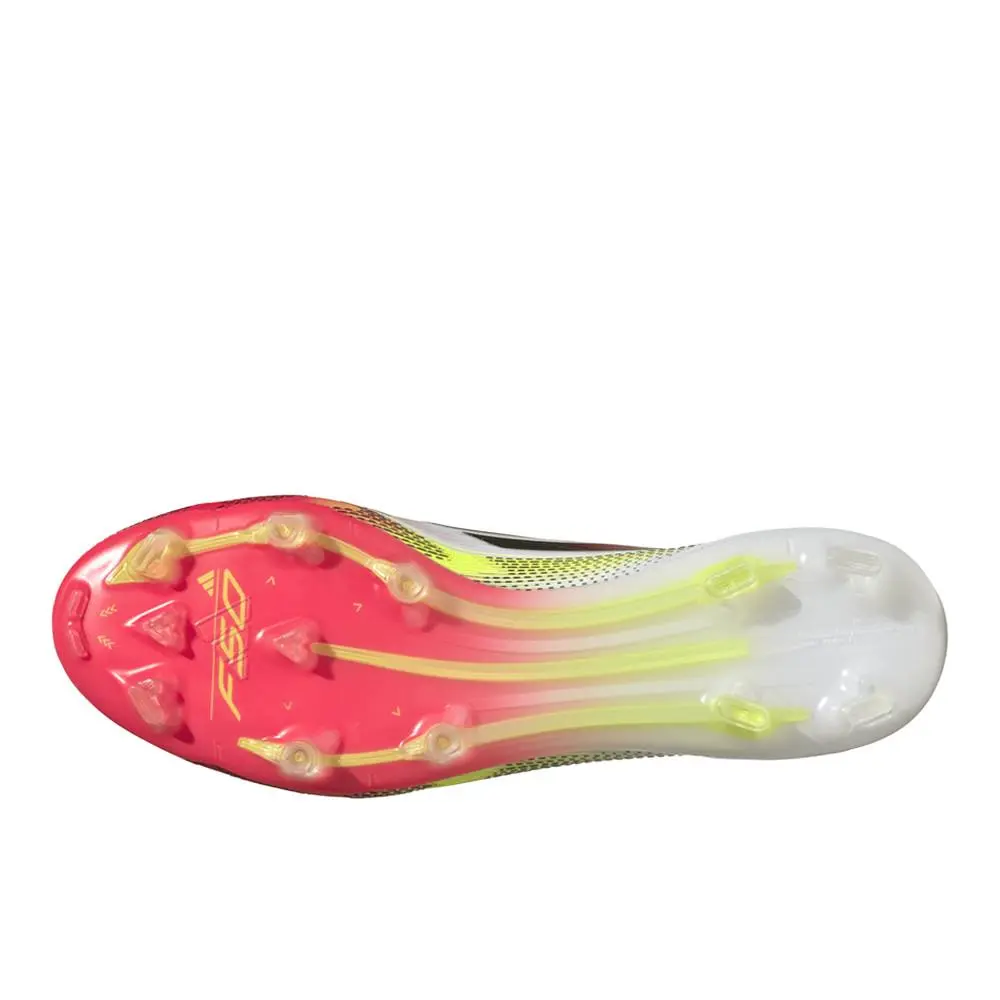 Adidas shoes - adidas F50 Elite Laceless Firm Ground Soccer Cleats - IE1214 - White (UPC: 197615555732) 3