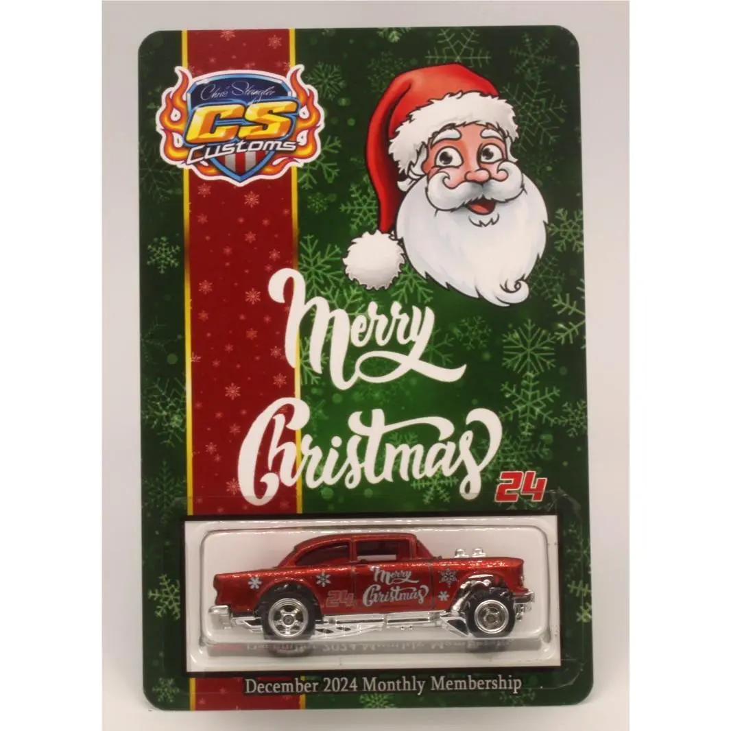 CS Customs Hot Wheels `55 Chevy Bel Air Gasser December Membership