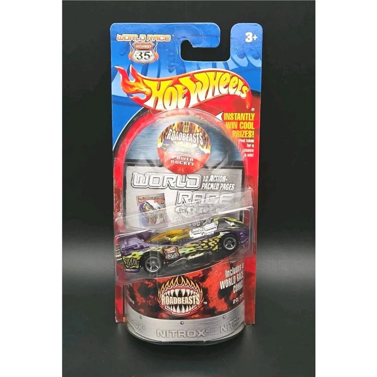 Hot Wheels Highway 35 World Race Roadbeasts Power Rocket 20/35