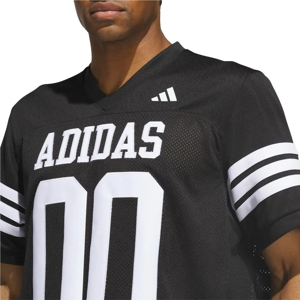 Adidas clothing - adidas Branded Icon Jersey - Branded Icon Jersey - SB1158-KQ6639 - Black (UPC: 198332205368) 3