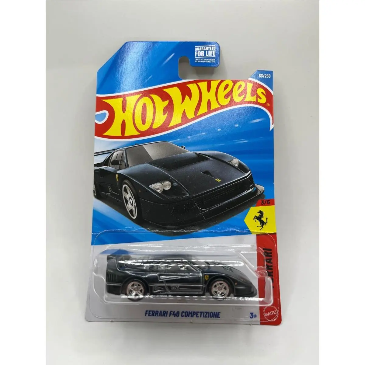 Ferrari F40 Competizione Hot Wheels Super Treasure Hunt 3/5 63/250 Damaged