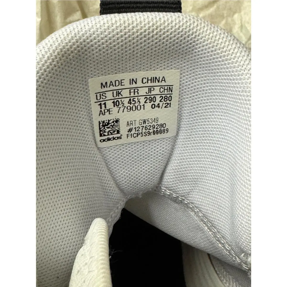 Adidas shoes - adidas Harden Vol. 5 - Harden - GW5349 - White 4
