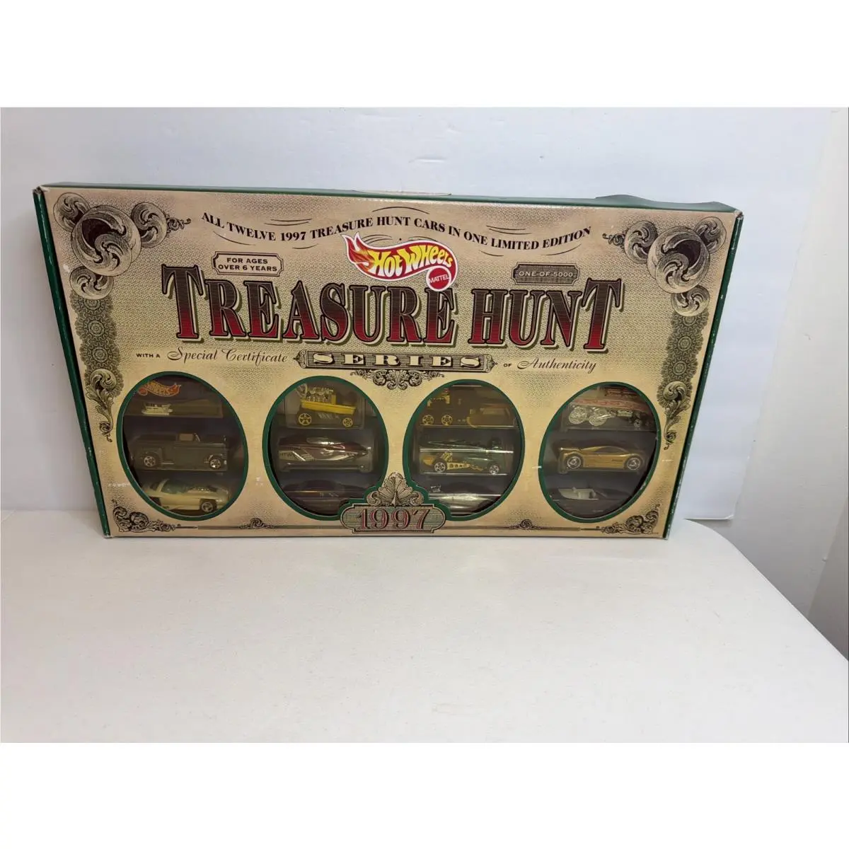 Hot Wheels 1997 Treasure Hunt 12 Cars Limited Edition Set 1/5000