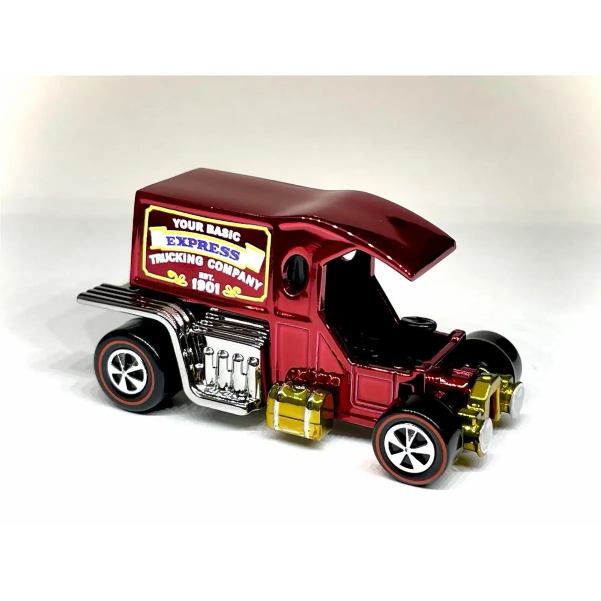 Custom Made Hot Wheels T -totaller Spectraflame Red Redline