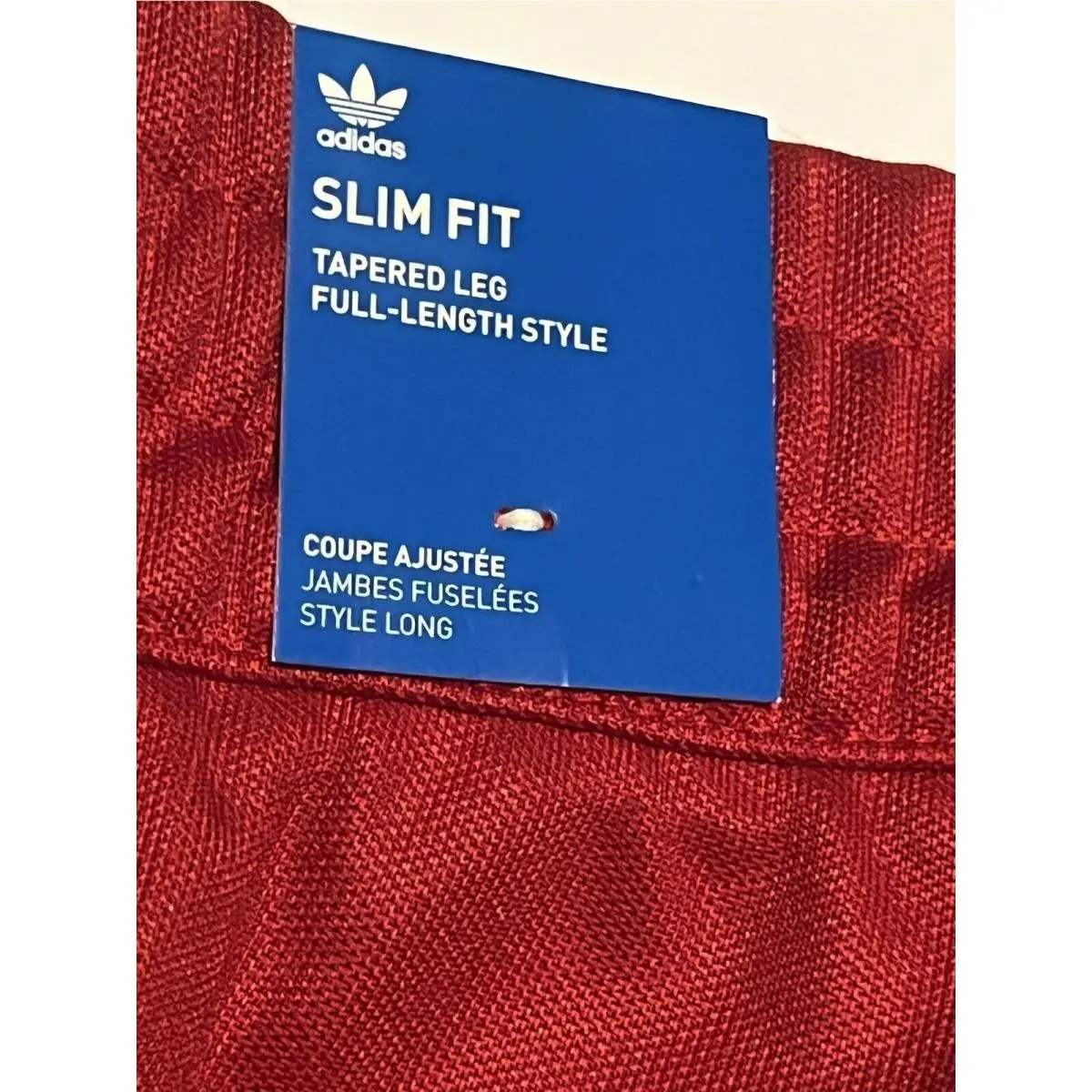 Adidas clothing - Adidas HK7401 - Red 9