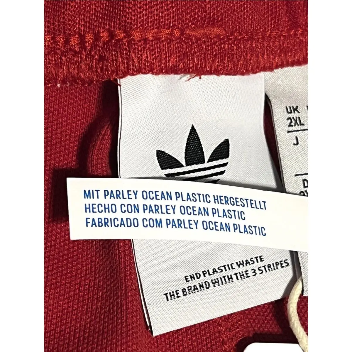 Adidas clothing - Adidas HK7401 - Red 15
