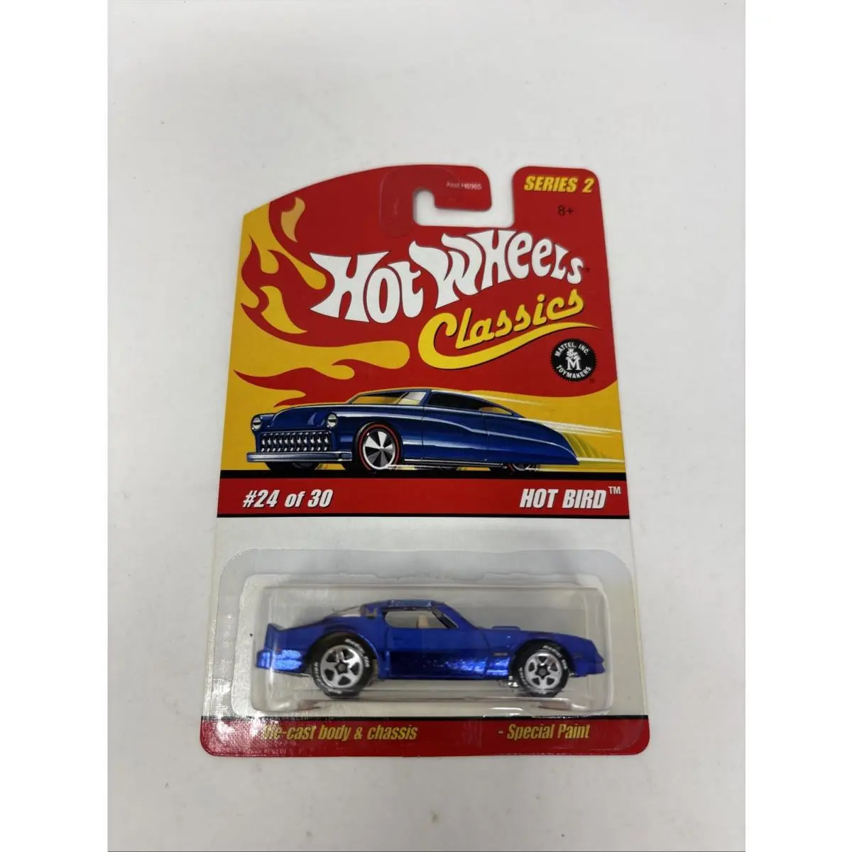 Hot Wheels Classics Series 2 24/30 Hot Bird SF Blue WL5spk`s