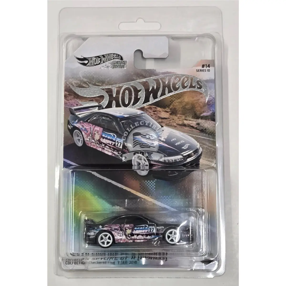 2025 HW Nftg Series 10 - Nissan Skyline Gt-r BCNR33 JHG80 LE 1 of 6600
