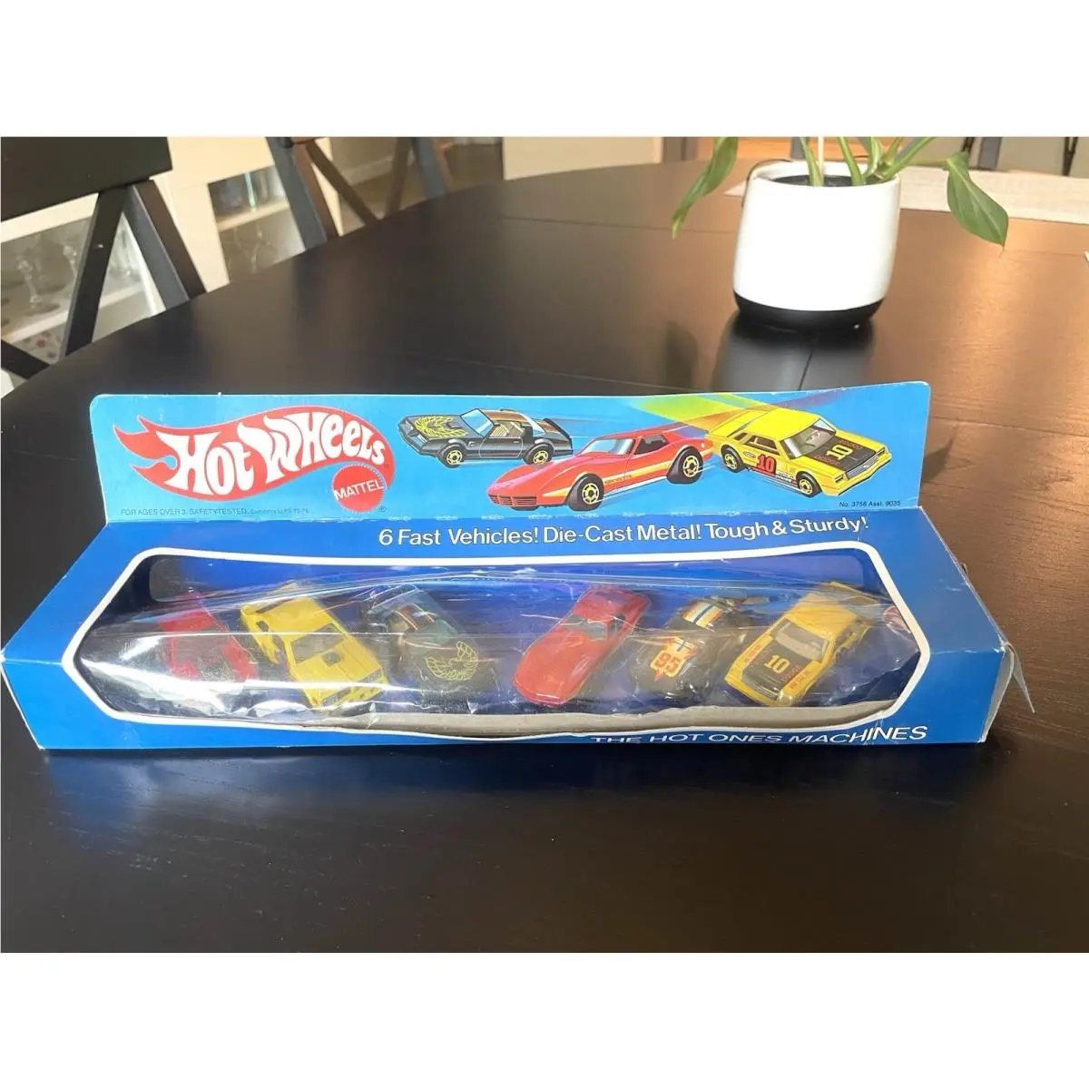 1981 Hot Wheels The Hot Ones Machines Gift Pack 6 Pack Blue Box Ultra Rare