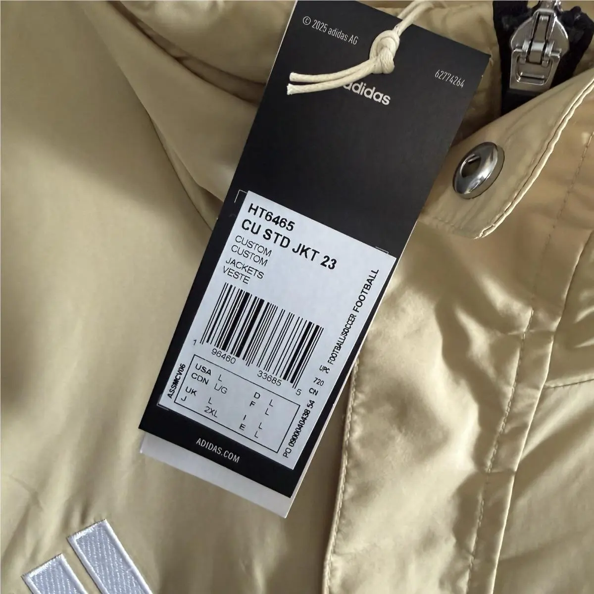 Adidas clothing - Adidas HT6465 - HT6465 - Beige (UPC: 192616057230) 3