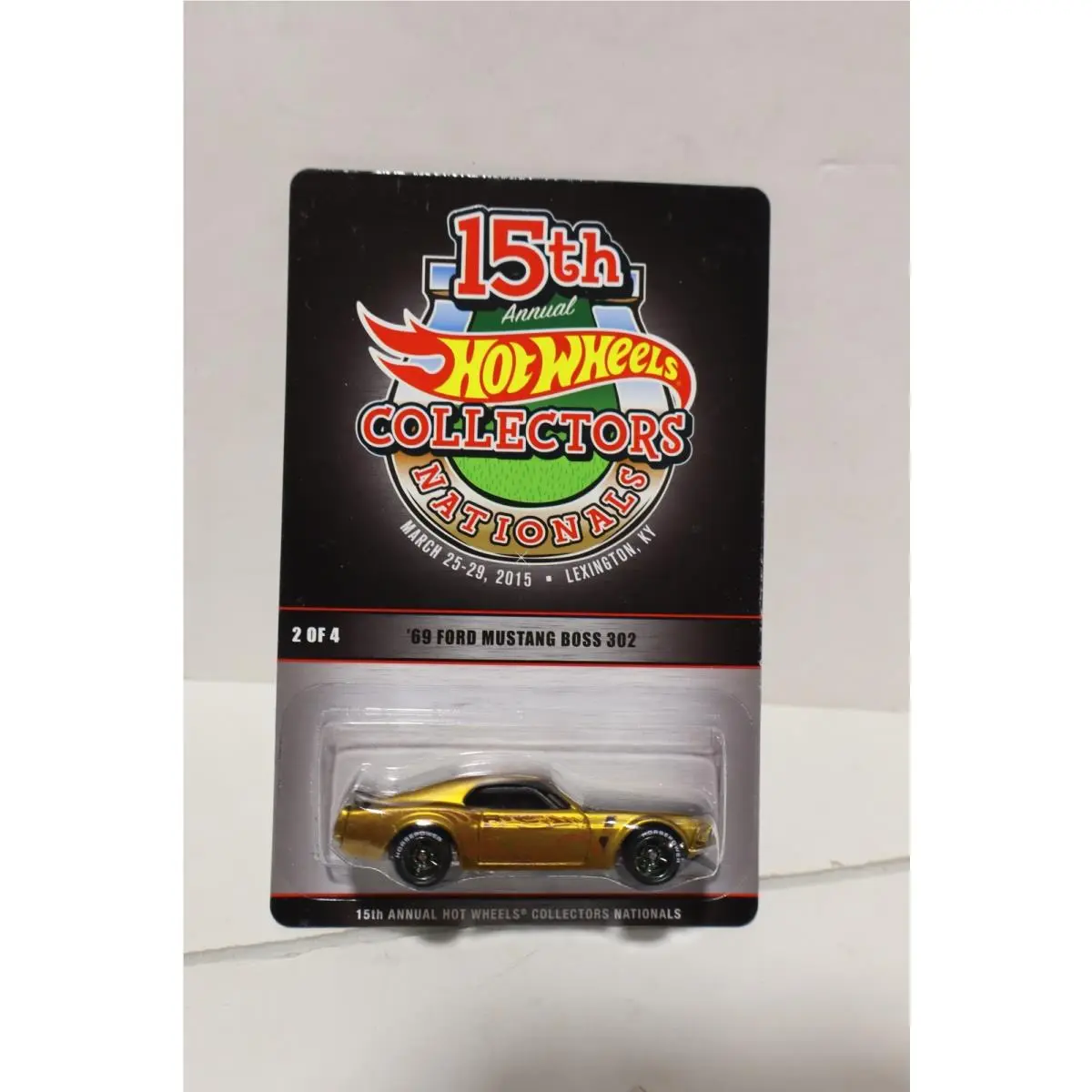 690 2015 Hot Wheels 69 Ford Mustang Boss 302 15th Nationals Lexington KY 1238