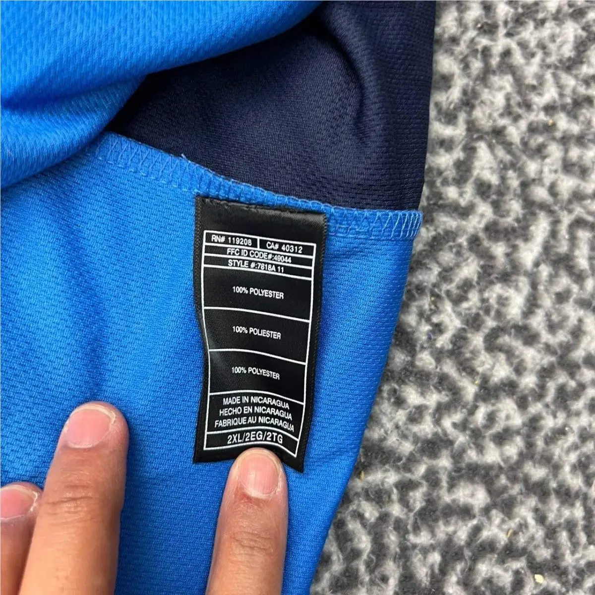 Adidas clothing - Blue 2