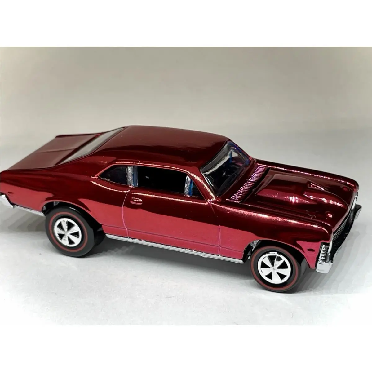 Hot Wheels Custom Made Redline ‘68 Chevy Nova Spectraflame Red