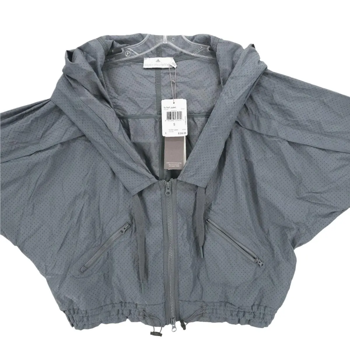 Adidas clothing - Te Perf Jacket - Perf Jacket - Gray 0