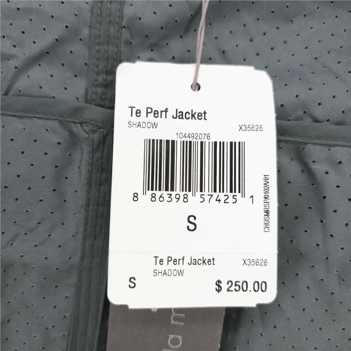 Adidas clothing - Te Perf Jacket - Perf Jacket - Gray 6
