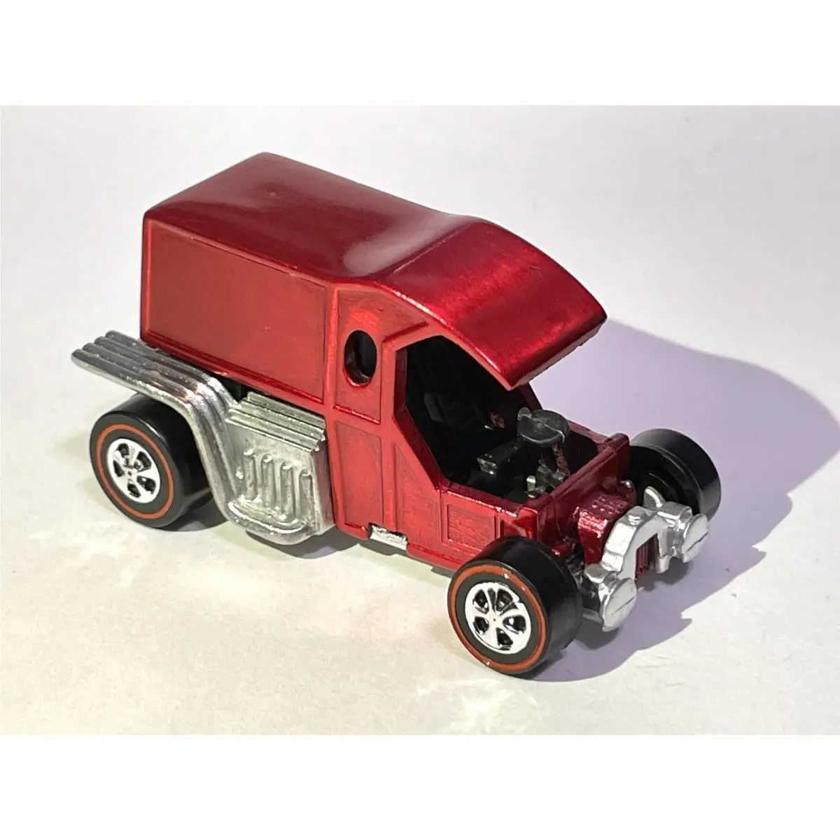 Custom Made Hot Wheels T Totaller Spectraflame Red Redline