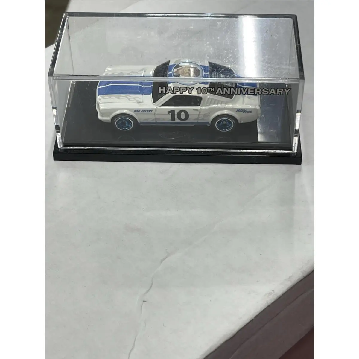 2010 Hot Wheels Bob Eckert 10th Anniversary Employee Exclusive Mustang Fastback