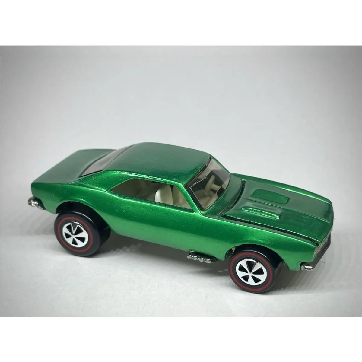 Custom Made Prototype Redline Hot Wheels `67 Camaro Candy Green