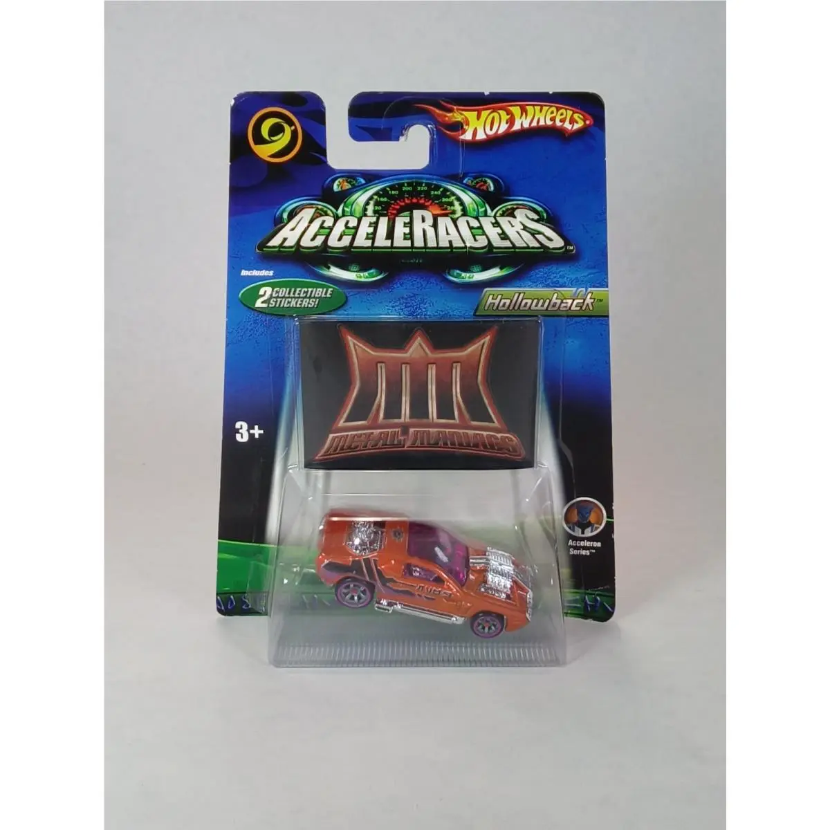 Hot Wheels 2006 Acceleracers: Acceleron Hollowback Orange - Gray CM6