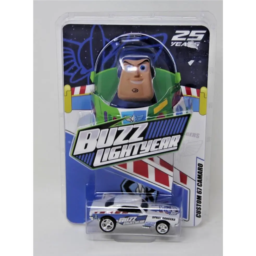Hot Wheels Boxman Custom ‘67 Chevy Camaro 3/10 Real Riders Buzz Lightyear RR