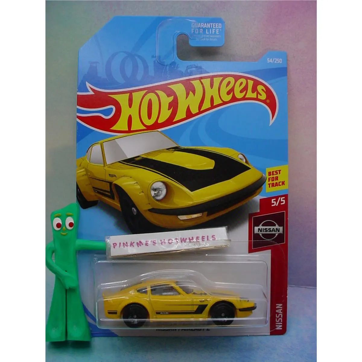 2019 Hot Wheels Nissan Fairlady Z 54 Canary Yellow Nissan Z1