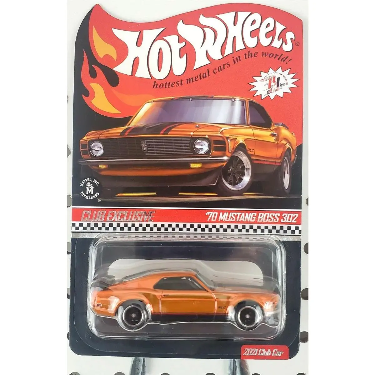 Hot Wheels Rlc Exclusive `70 Boss Mustang 302 Nip