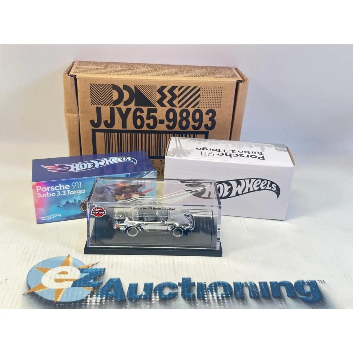 2026 Hot Wheels Rlc 1988 Porsche 911 Turbo 3.3 Targa Chase Platinum JJY65-9893